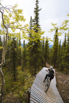 Biking in the Yukon