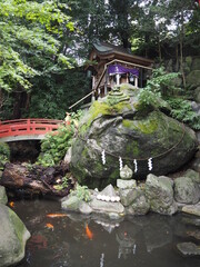 Kinomiya Jinja shrine in Atami, Japan