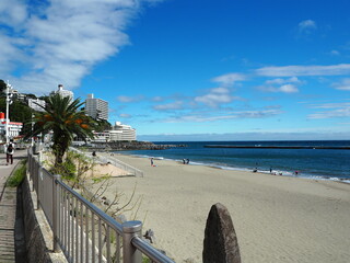 the Atami Sun Beach in shizuoka, Japan