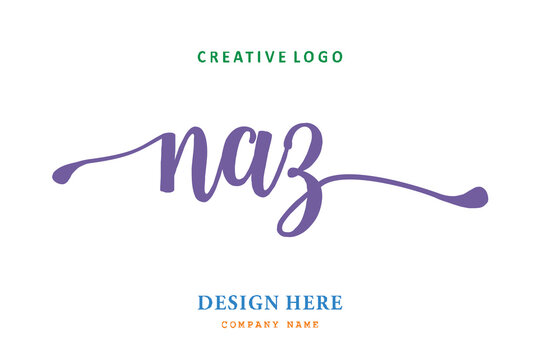 NAZ lettering logo is simple, easy to understand and authoritative