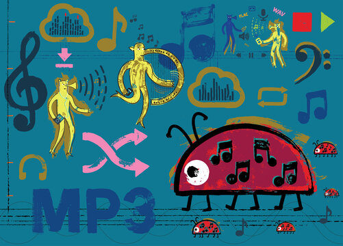MP3 Ladybug and Musical Friends