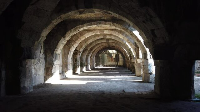 The Agora of Smyrna, alternatively known as the Agora of Izmir, is an ancient Roman agora located in Smyrna - Izmir - Turkey.