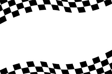 Checkered flag background illustration. Race background. Racing flag vector illustration. flag race background.