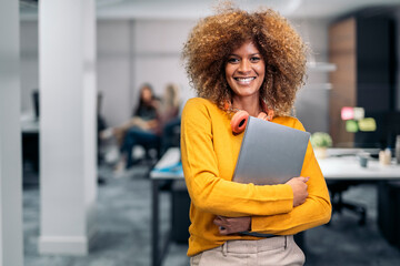 Woman Office Worker Portrait