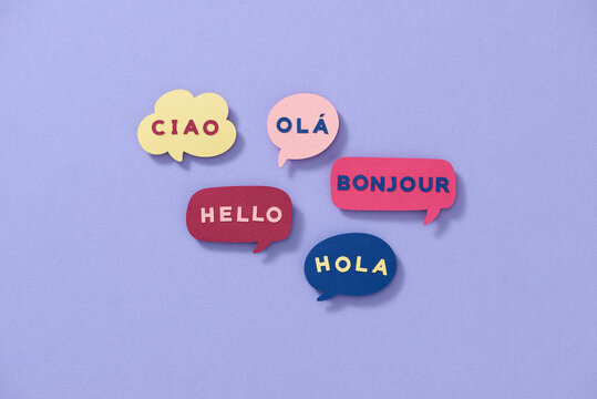 Foreign Languages Greeting Worldwide Concept
