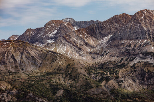 The high mountains