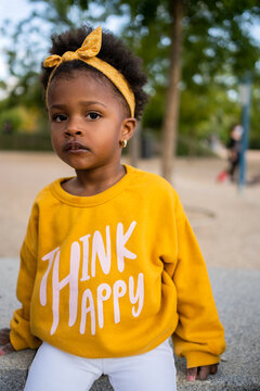 Little Black Girl In The Park.