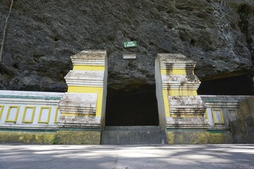 Cave tourist spot called Goa Selarong