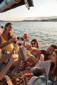 Wedding in a Sailing boat