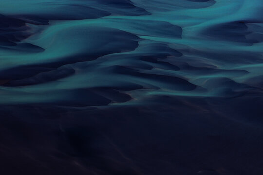 above from the river of Iceland