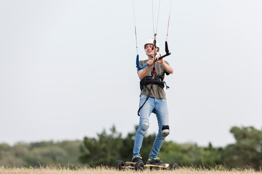 Land Kiteboarding Sport