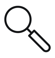 Magnifier Line Vector Icon