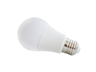 energy-saving light bulb is isolated on a white background