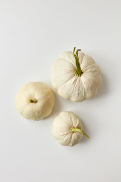 Vegetable pattern from fresh natural organic squashes.