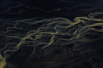 above from the river of Iceland