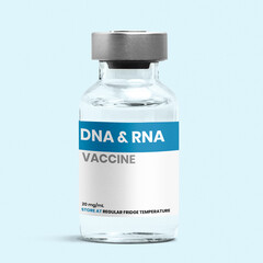 DNA&RNA vaccine injection glass bottle