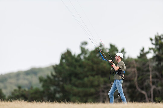 Land Kiteboarding Sport