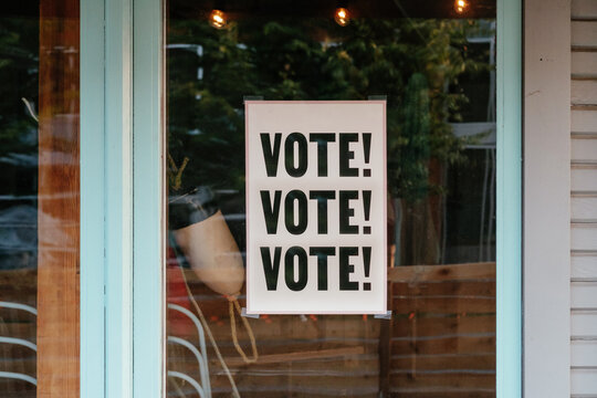 Vote Sign