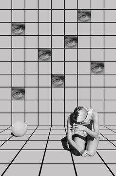 The room where they watching