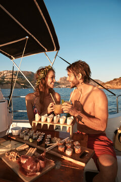 Wedding in a Sailing boat
