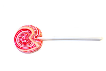 Isolated on White Background Lollipop