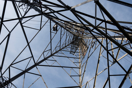 High voltage pole