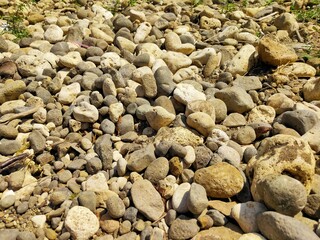rocks in the mountains