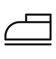 Iron Vector Outline Icon