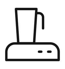 Juicer Vector Outline Icon