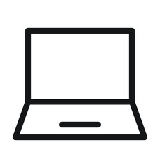 Laptop Vector Outline Icon