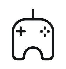 Gamepad Vector Outline Icon