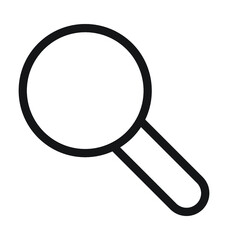 Magnifier Vector Outline Icon