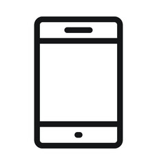 Mobile Vector Outline Icon