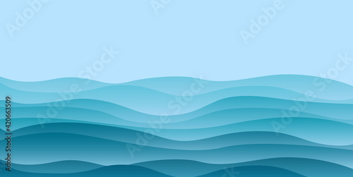 海 波 夏 背景 Wall Mural Wallpaper Murals Wallsheaven J Boy