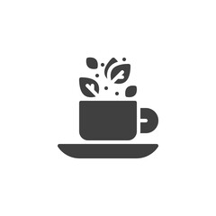 Cup of tea vector icon