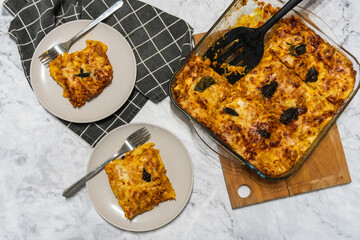beans with cheese and herbs