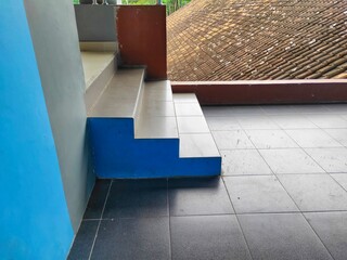 stairs on the building