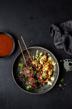 Peruvian anticuhos - Braised beef