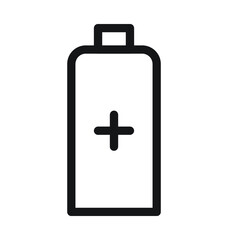 Battery Line Vector Icon