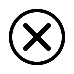 close or delete button computer icon vector