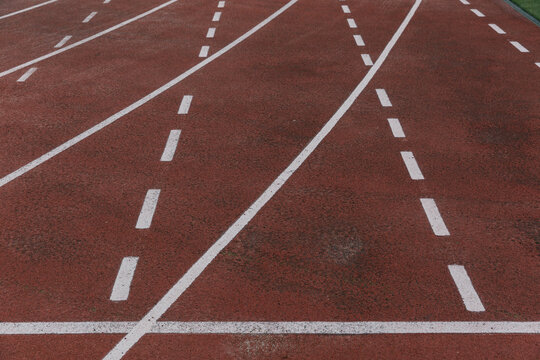 Detail of Running track