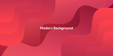 Abstract colorful orange curve background	
