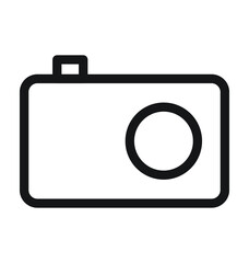 Camera Line Vector Icon