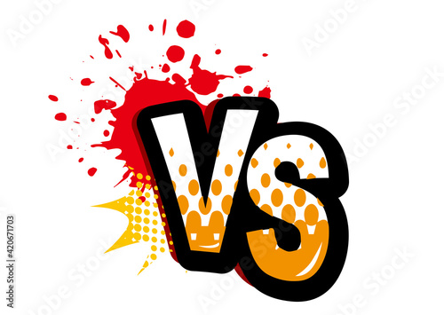 アメコミ風 対決 戦い Vs Wall Mural Wallpaper Murals Ken アメコミ風 対決 戦い Vs Wall Mural Wallpaper Murals Ken