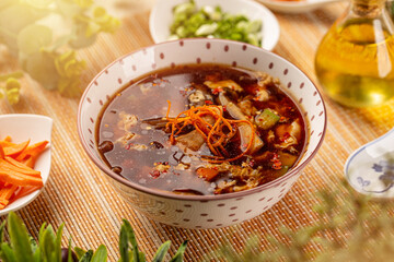 Delicious Chinese traditional soup
