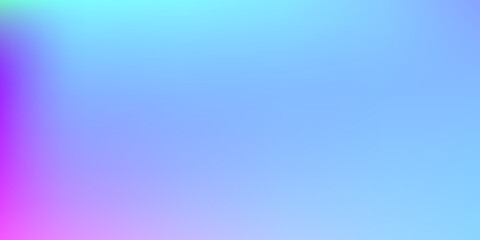 Pastel Soft. Vibrant Blue, Teal, Neon Concept.