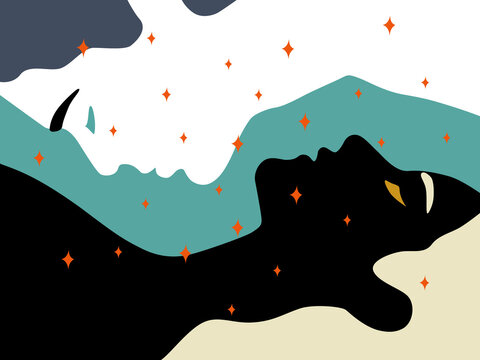 Man and woman's chemistry