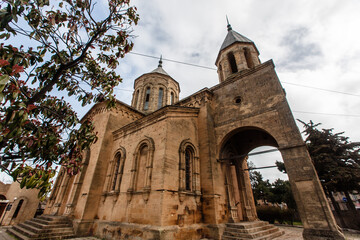 Fototapeta na wymiar An ancient Armenian church in Derbent. Dagestan, Russia