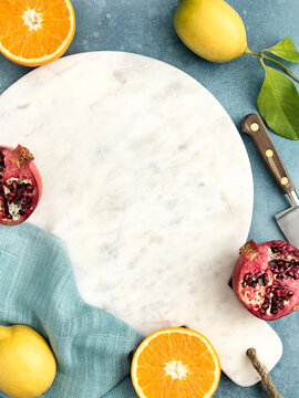 Citrus and Pomegranate