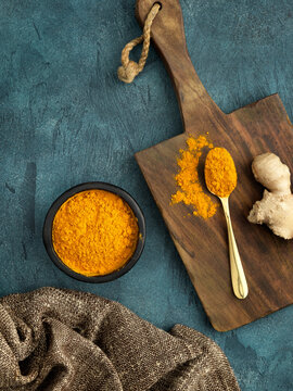 Turmeric and Spoon